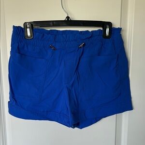 Athleta Trekkie blue short, 2